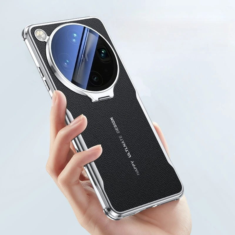 Funda de cuero vegano para OPPO Find X9 Ultra, Funda de lujo ligera para negocios, a prueba de caídas, para OPPO Find X 9 Ultra, Funda a prueba de golpes