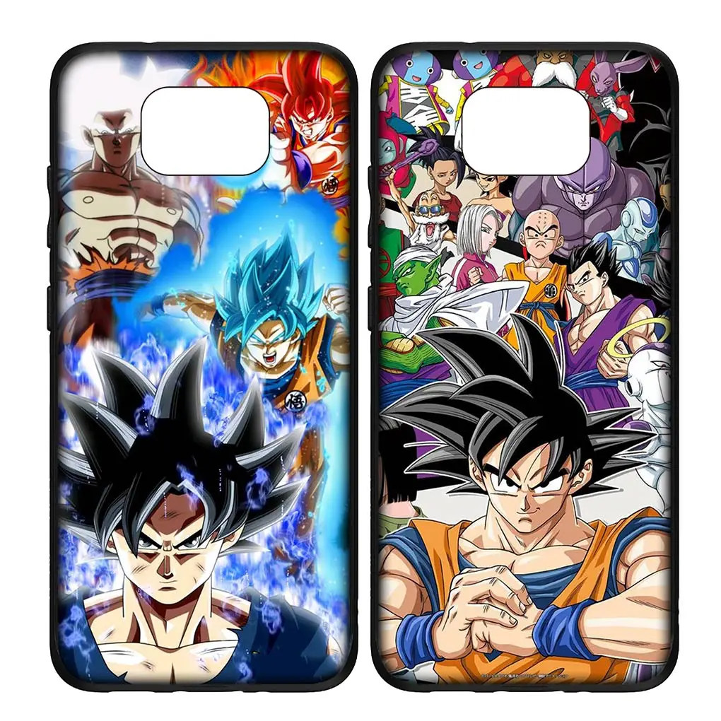 Dragons G-Gokus B-Balls Cover Phone Case for Samsung Galaxy S22 S21 S20 Fe Ultra S8 Plus + S7 Edge M15 Flexible Coque