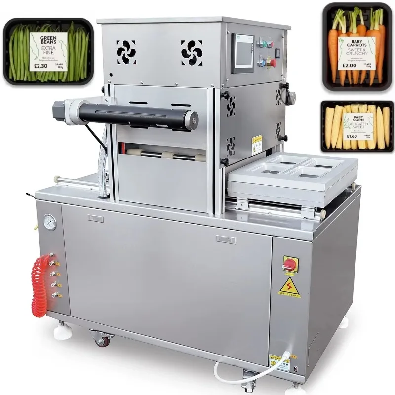 Multi-Function Packaging Machine for Modified Atmosphere Packaging Tray Packing Machine Sausage Vegetable Packaging Machine OME