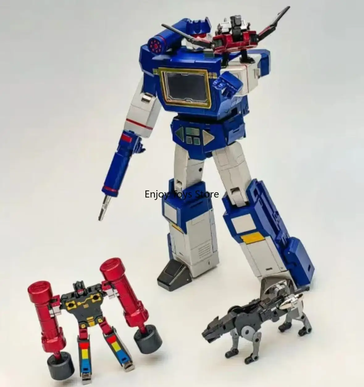 

In Stock RP-46 Sound Wave + Tape Set MP Proportional Diamond Alloy Finished Product Movable Model Figure