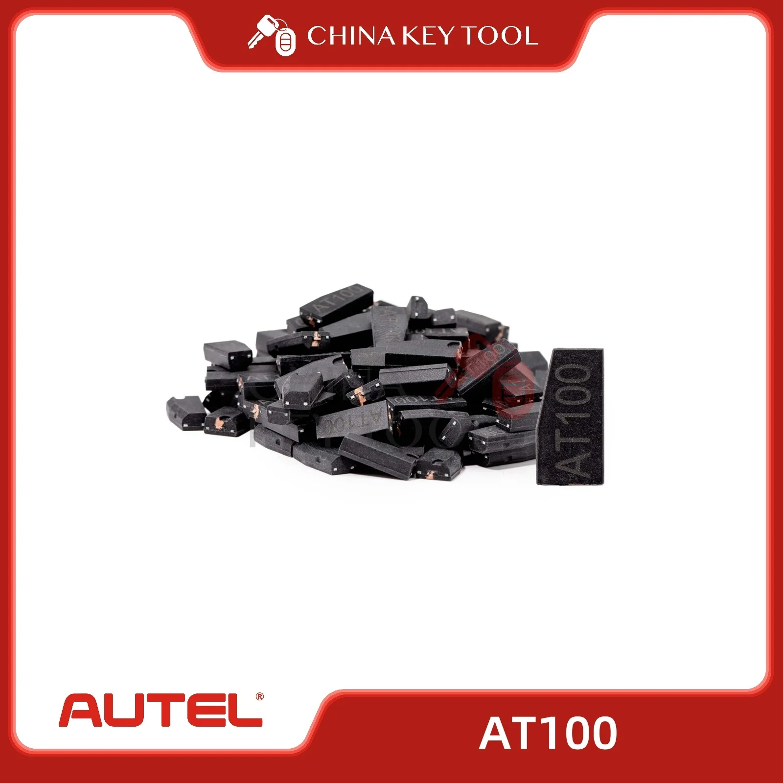 30 Buah 2025 AUTEL AT100 Chip Transponder Super Kompatibel IM508S, IM608II, KM100, KM100E, IM608 PRO, IM608, IM508, IM1,IM2