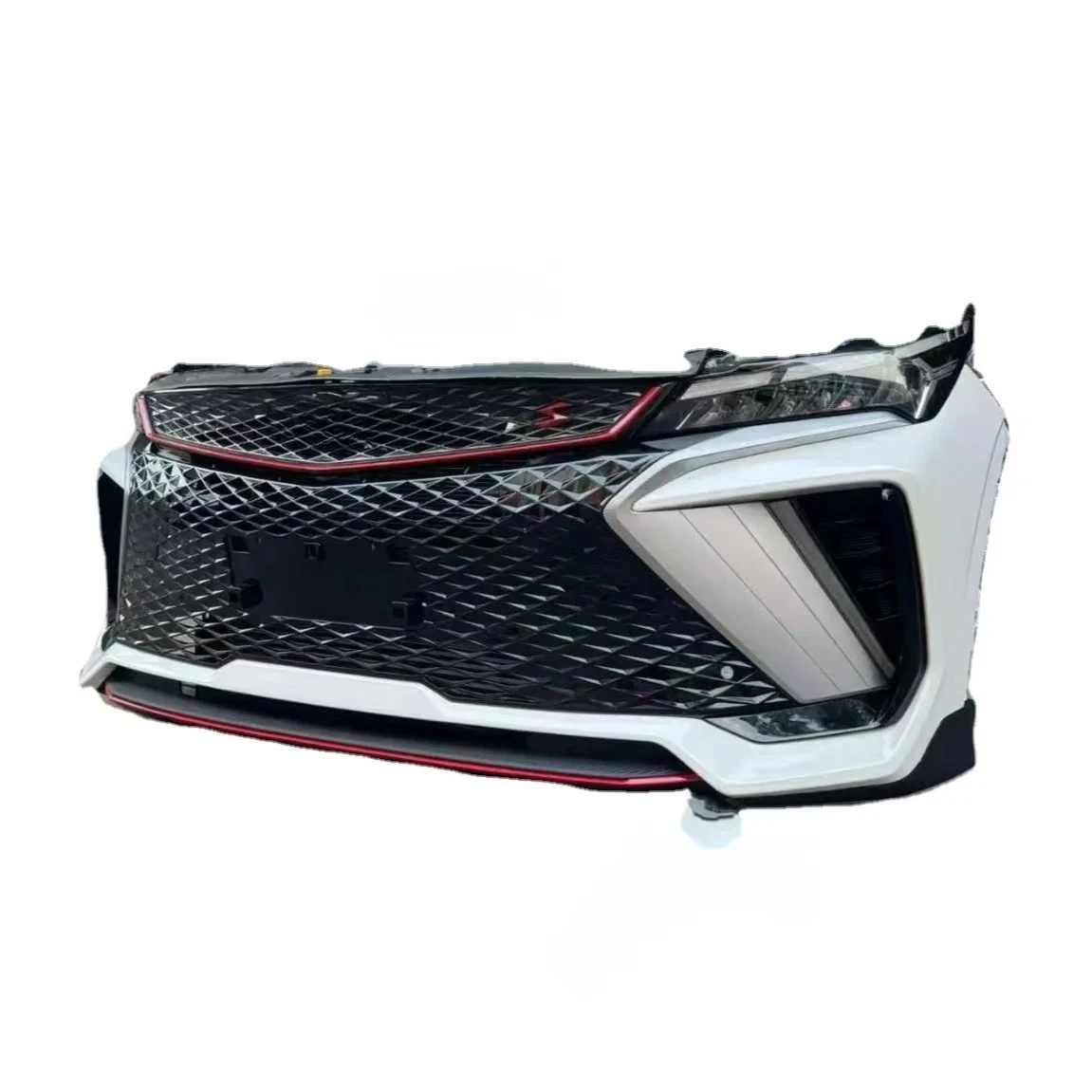 2022 Geely Coolray Binyue Front Bumper Assembly Used with Headlights and Radiator Easy Installation & Perfect Fitment