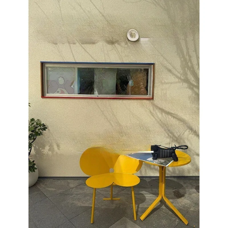 Design petal chair sunset chair furniture blogger explosion table and chair store clock in artifact