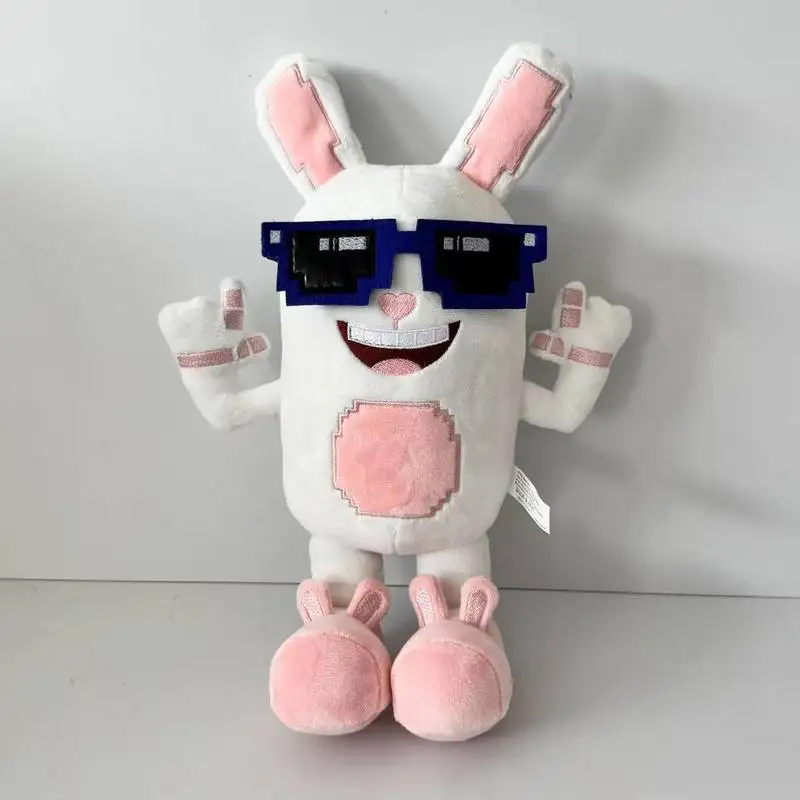 

Boppin Bunny Plush Toy Cute Stuffed Rabbit Soft Kawaii Bunny Doll Plushie Kids Birthday Gift Easter Decoration Collectible Toy
