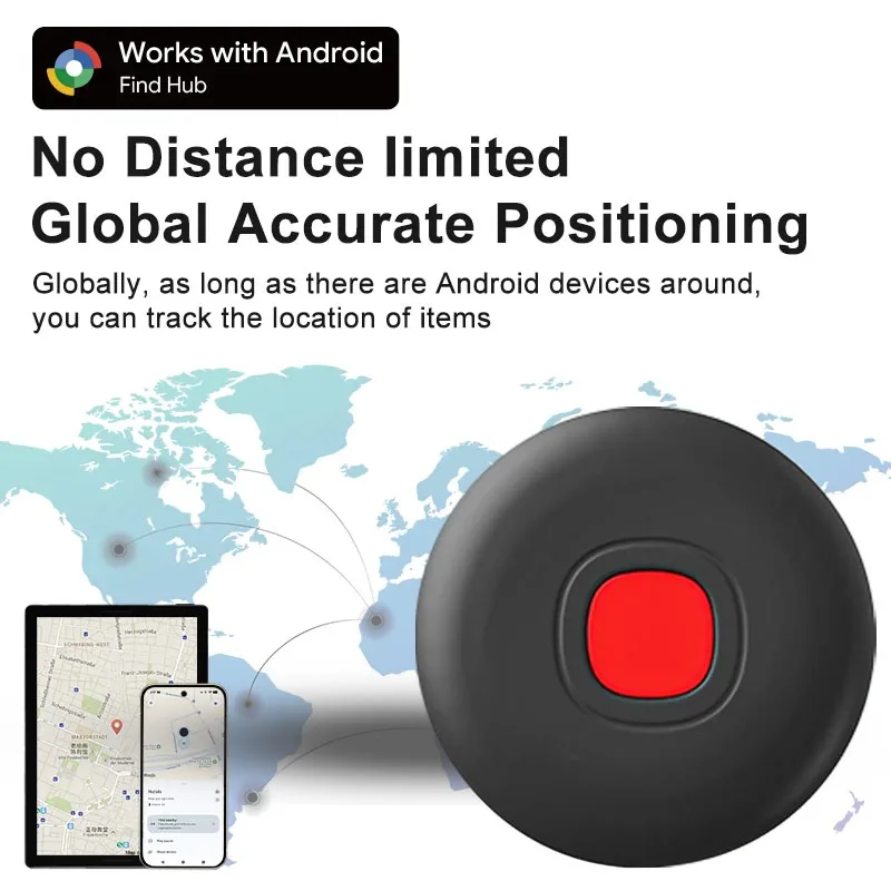 Anti-lost Tracker Smart Tag for Samsung Android Tracker Work with Google Find My Air Tag Locator Finder Keys Gobal Positioning