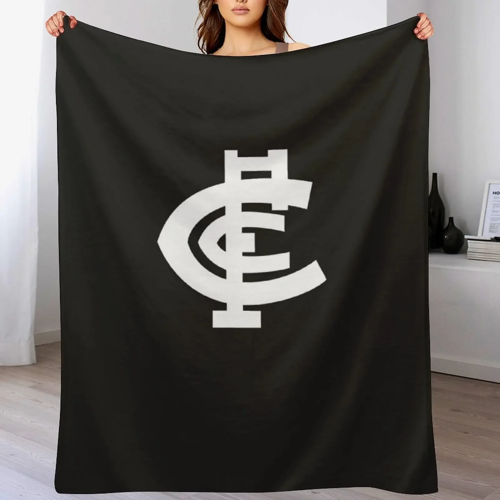 

Carlton-logo Classic T-Shirt Throw Blanket halloween Sofa Luxury Throw For Baby Blankets