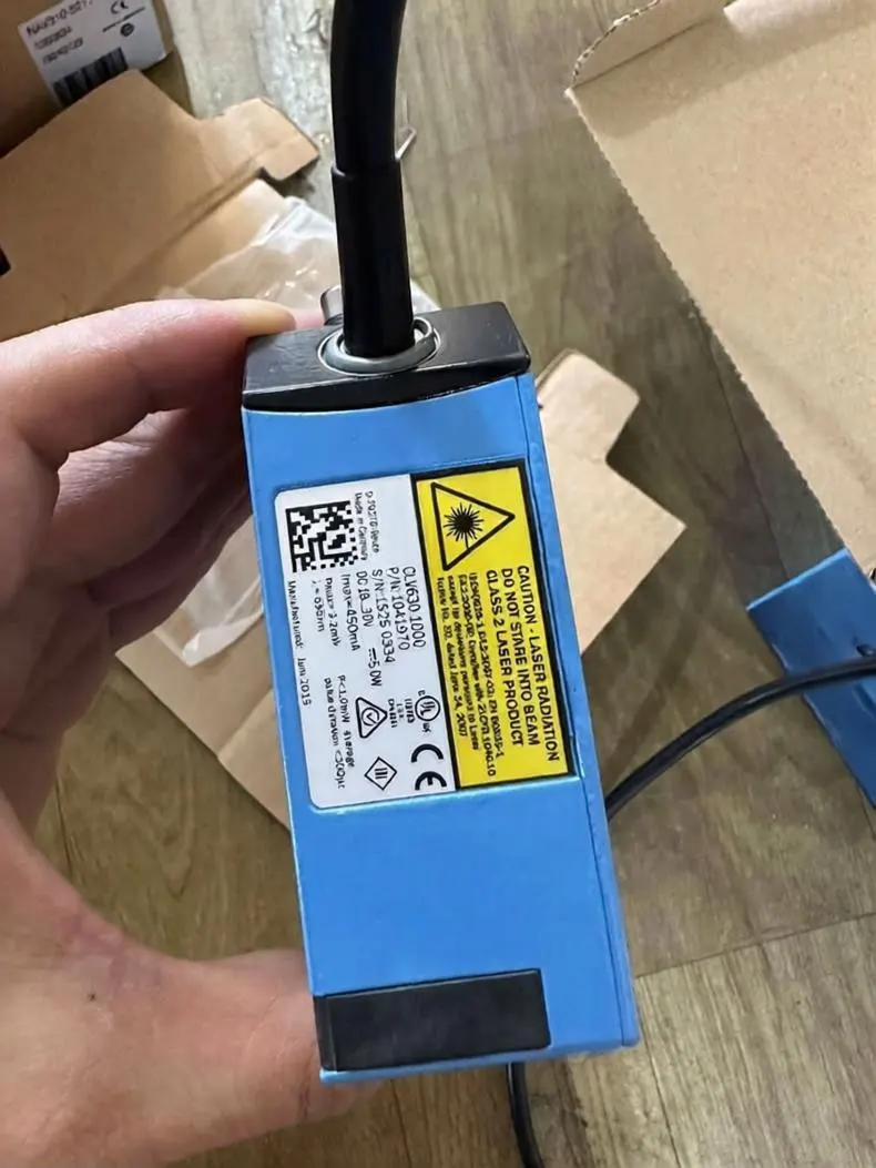 100% New and Original CLV630-1000 1041970 bar code reader FedEx /UPS fast delivery Warranty One-year