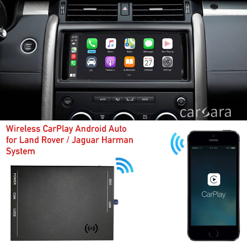 ランドローバー用ワイヤレスcarplayモジュール,ジェット検出器,5