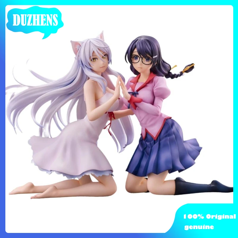 

Nekomonogatari Black hanekawa & Hanekawa Tsubasa 19cm PVC Action Figure Anime Figure Model Toys Figure Collection Doll Gift