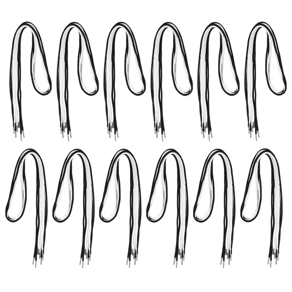 

20Pcs Hat Sports Pants Rope Drawstrings Metal Sealed Cotton Breathable Replacement Drawstring for Sweater Coat Hoodies