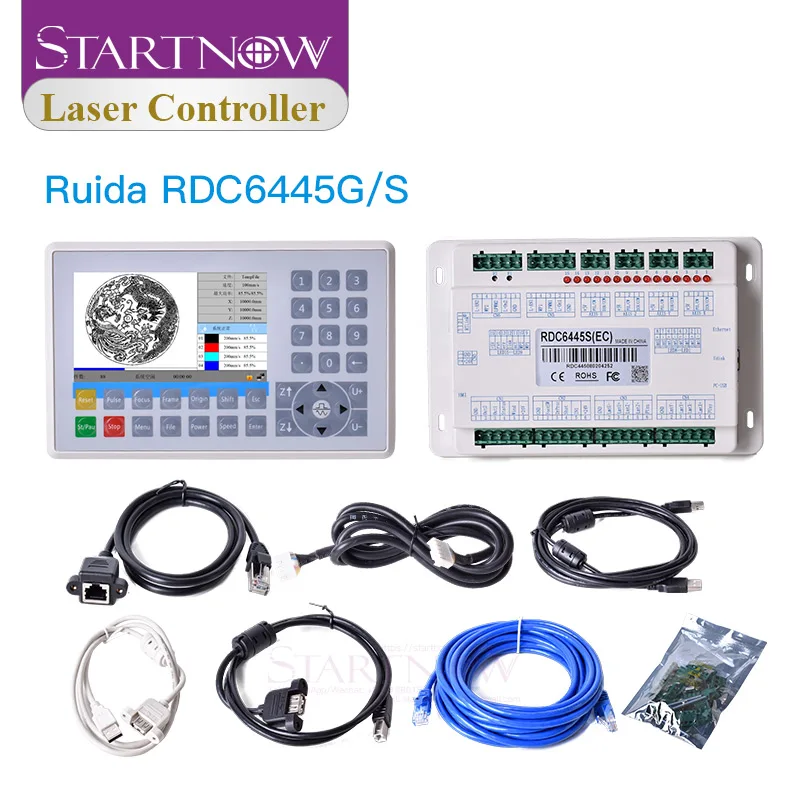 

Ruida RDC6445GT RDC6445G RDC6445S Controller For Co2 Laser Engrave Cut Machine Upgrade CNC Control Board System RDC6442G RDC6442