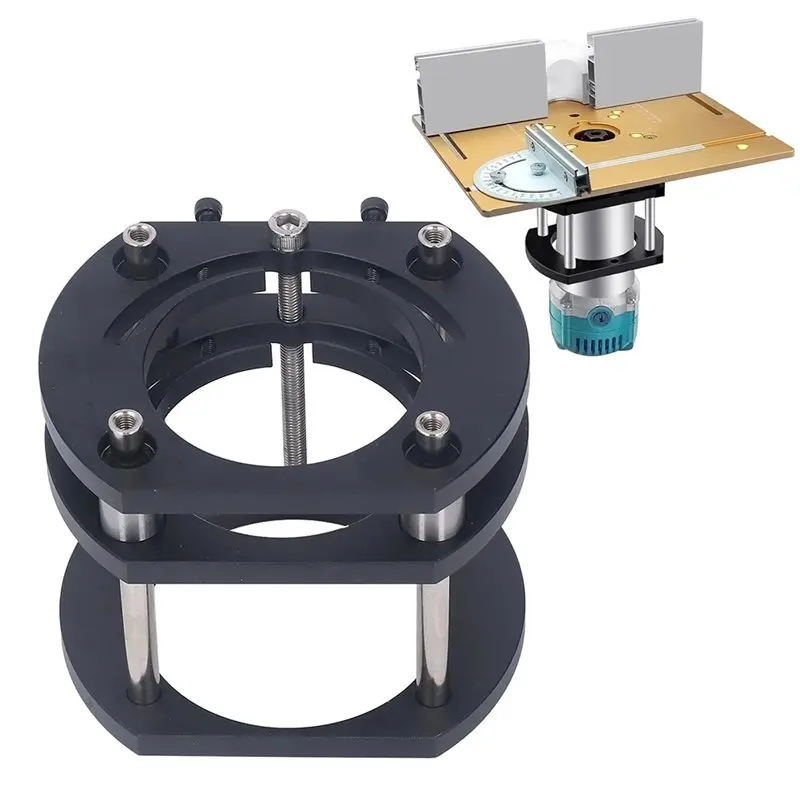 DTEN-For Electric Tool Compatible Router Lifting Platform Quick Installation Support Rod Included