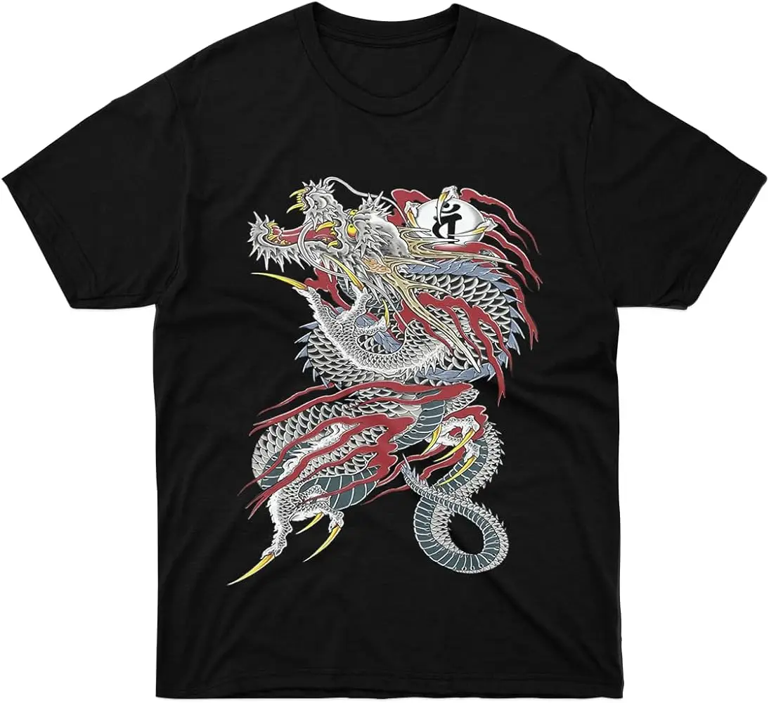 T-Shirt Kiryu Girl Kazuma Sleeve Dragon Unisex of Women Dojima Gift for Men Yakuza Boy Friend Family