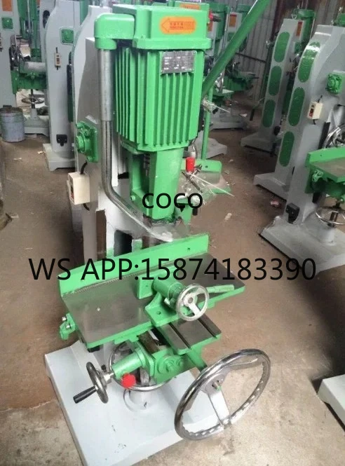 Multifunctional Wood Drilling Mortiser, Easy Operation Wood Tenoning Machine for Furniture Making