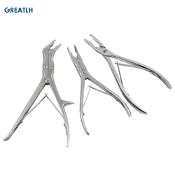Stainless Steel Double Joint Rongeur Orthopedic Bone Rongeurs Orthopedic Surgical Instrument pet