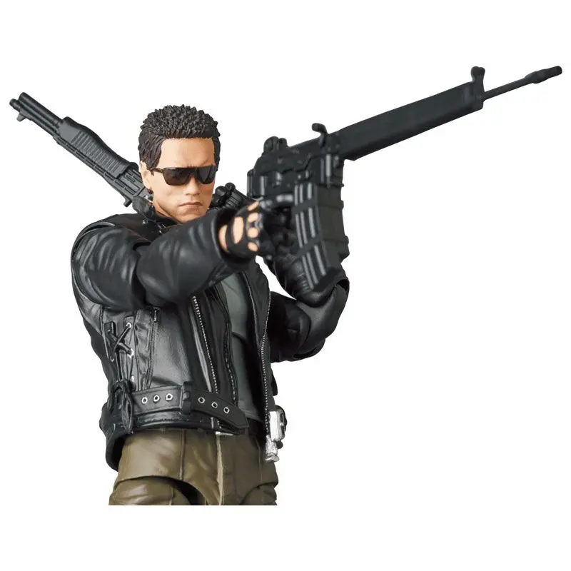 Original  MAFEX 176 MAFEX T-800 The Terminator Ver In Stock Anime Collection Figures Model Toys