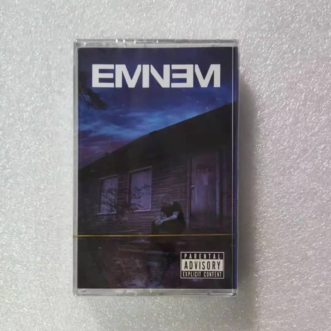 

Кассета с рэпом Эминэма | Классика английского хип-хопа | Коллекционный предмет: Легендарный рэпер | Ретро-аксессуары для музыки