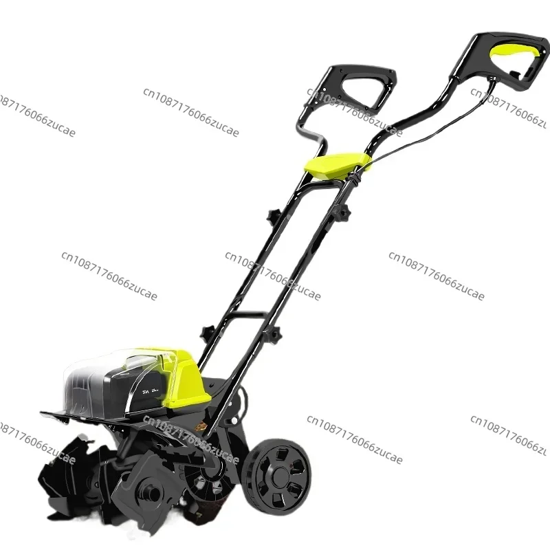 40V Brushless Lithium Electric Micro Tillage Machine Loosening Soil Turning Soil Rotary Tillage Plow Home Garden Vegetable Plot