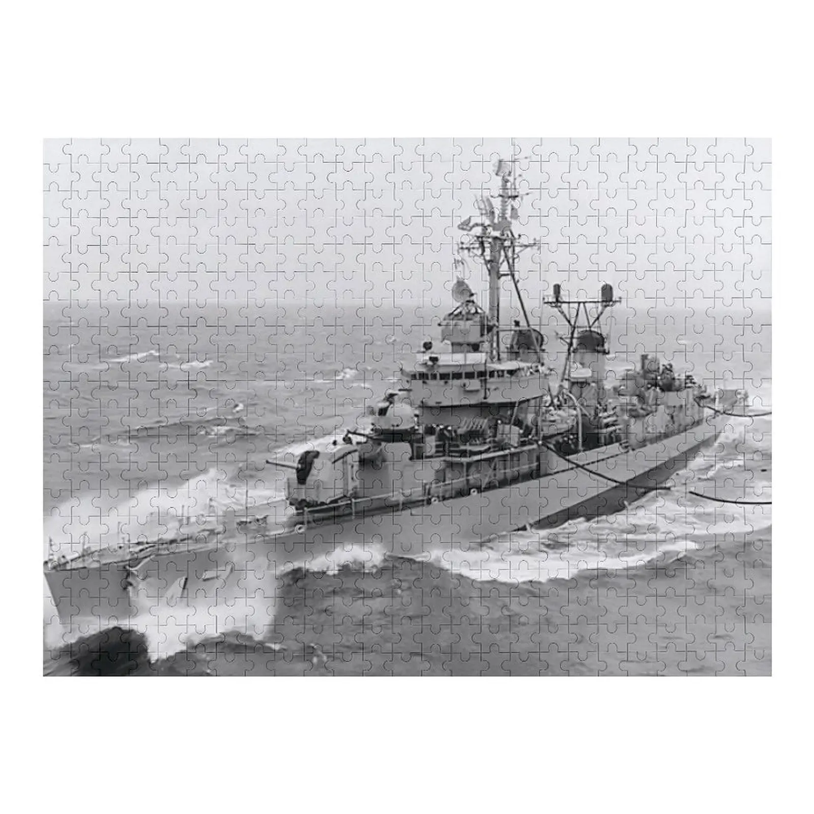 USS BACHE (DD-470) SHIP'S STORE Jigsaw Puzzle Personalized Name For Children Wood Animals Puzzle