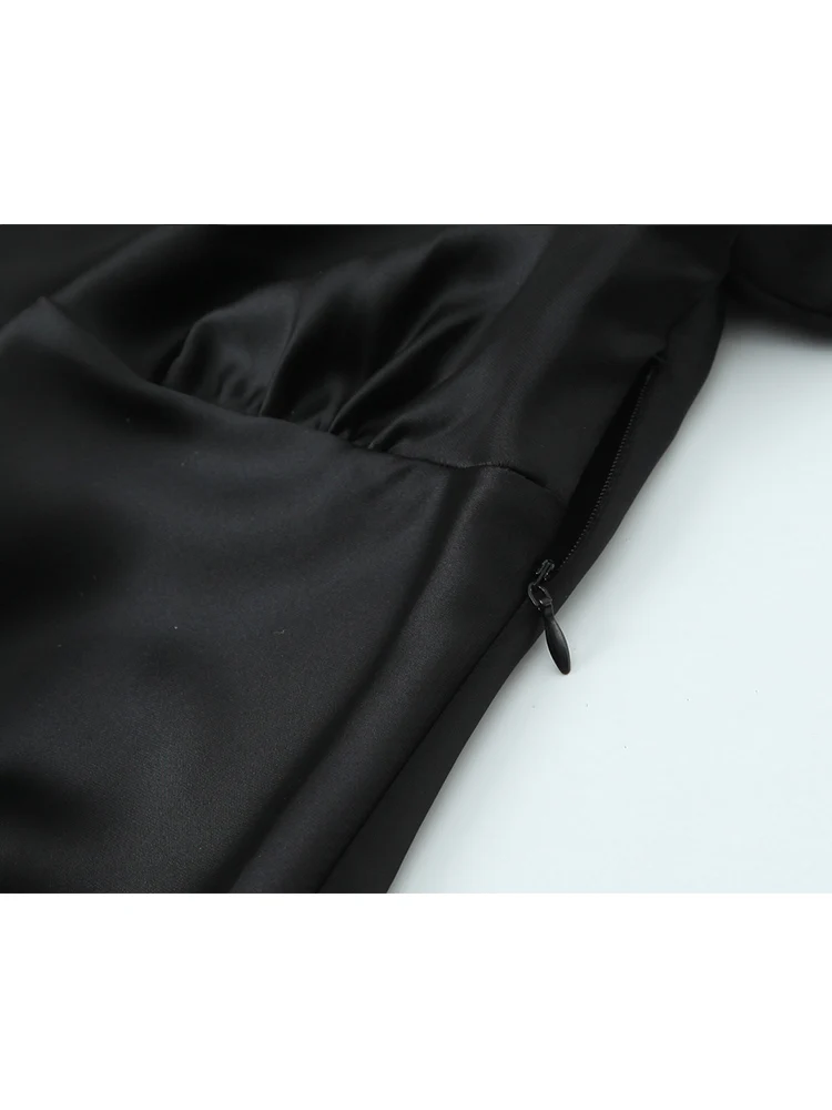 Весенняя новая женская рубашка с v-образным вырезом, элегантная расклешенная рубашка с длинными рукавами, модный повседневный офисный женский шарф, модная рубашка, женская одежда