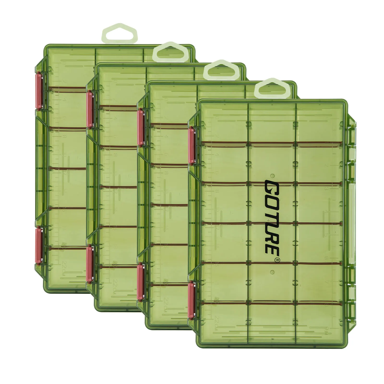 Goture 3600/3700 Large Fishing Tackle Box Fishing Bait Lure Hook Box Bait Storage Case Fish Tool Tackle Organizer Sorting Box