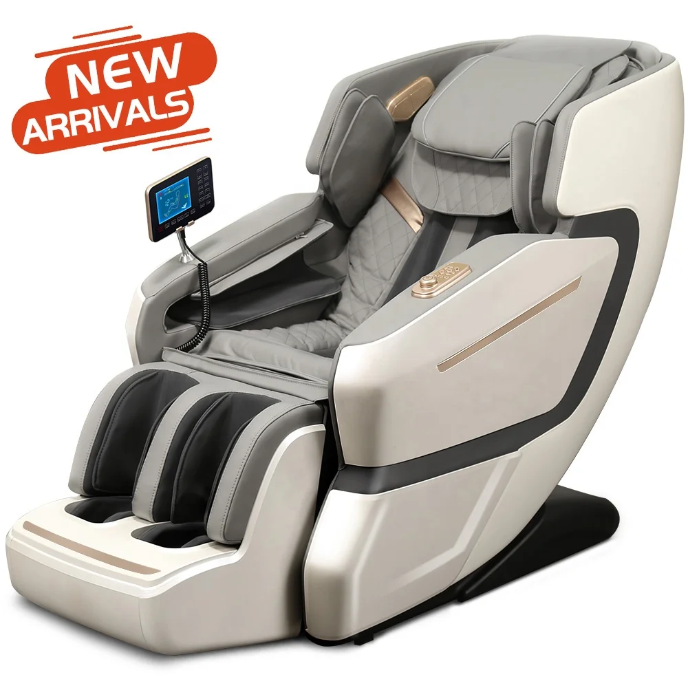 Leercon Hot 4d Zero Gravity full body massage chair with super long SL track and music control 24 auto programs