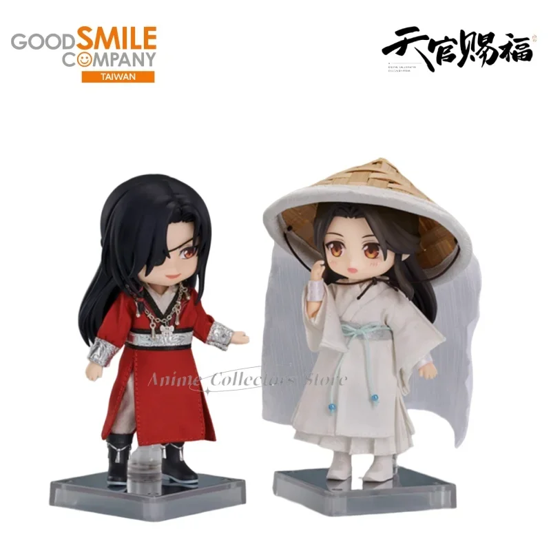 Dalam Stok Senyum Baik GSC Boneka Nendoroid Heaven Pakaian Berkat Resmi Set Xie Lian 14cm PVC Figur Anime Model Aksi Mainan