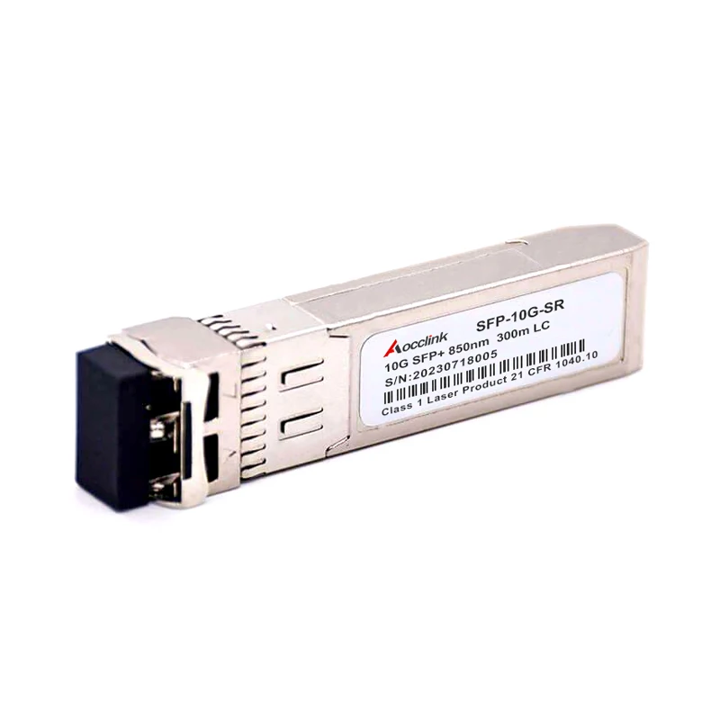 10G SR SFP+ 850nm 300m multimode dual LC optical module;  for Ethernet switche, router ; Cisco, Mikrotik, Huawei , Netgear