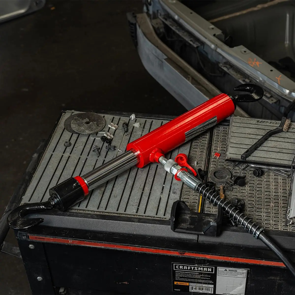 

26" Long 10 Ton Hydraulic Pull Back Ram for Body Shop Frame Tools