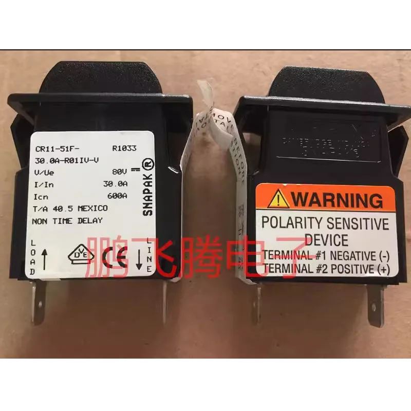 

1PCS United States AIRPAX Ebers CR11-51F-30.0A-B01IV-V 30A 1P 80V equipment circuit breaker