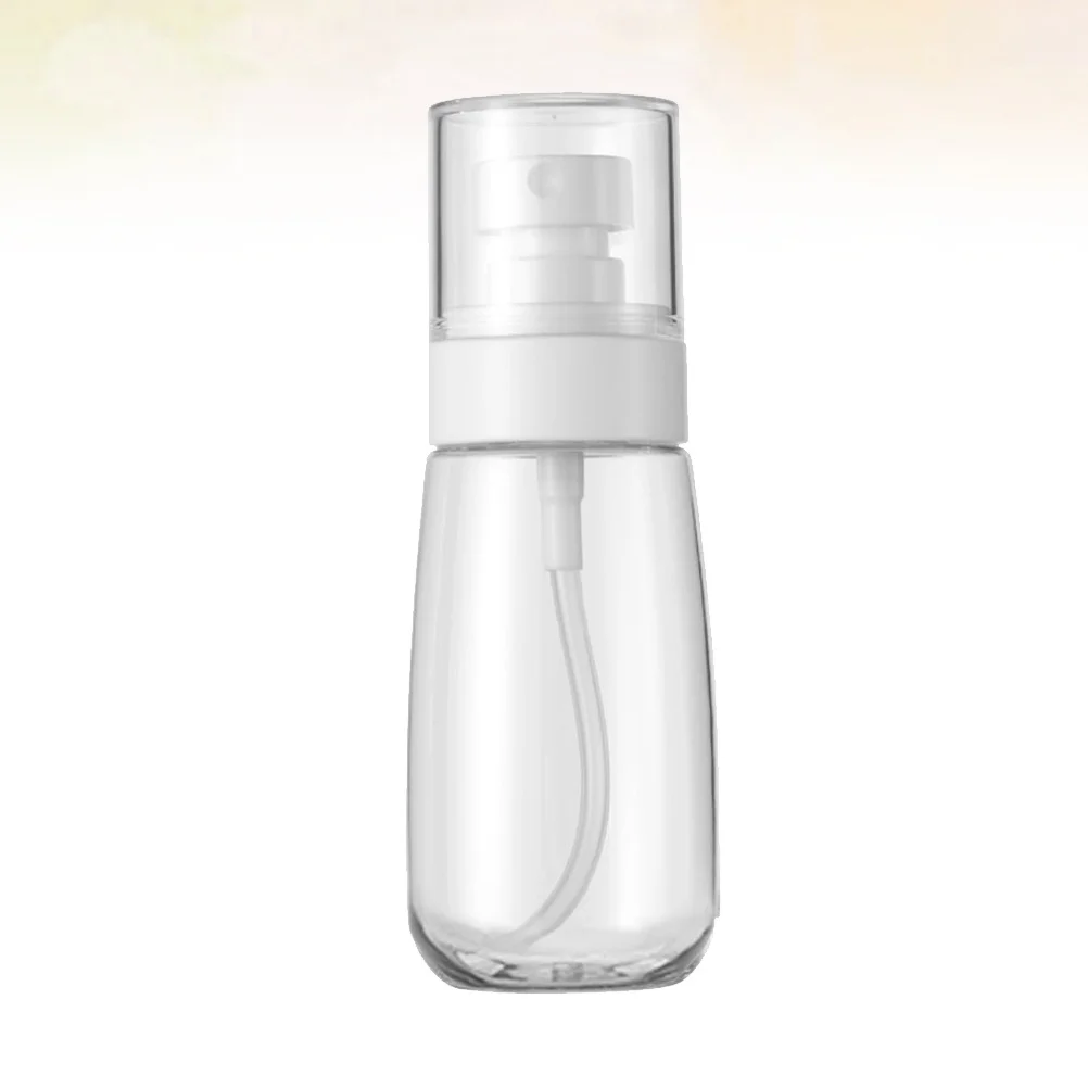 30ml White Squeeze Spray Bottle Multifunctional Refillable Mist Dispenser for Cosmetics Plants Baking Portable Lightweight Easy