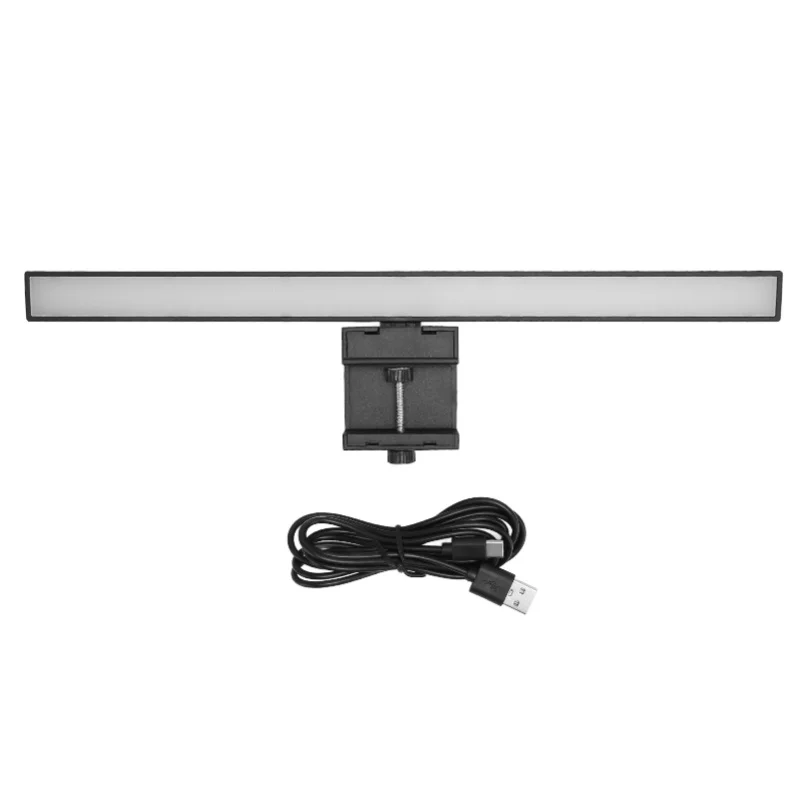 Monitor Light Bar Timing Function 3 Color Modes Touch Control Type C Port Computer Monitor Lamp For Work Study Reading