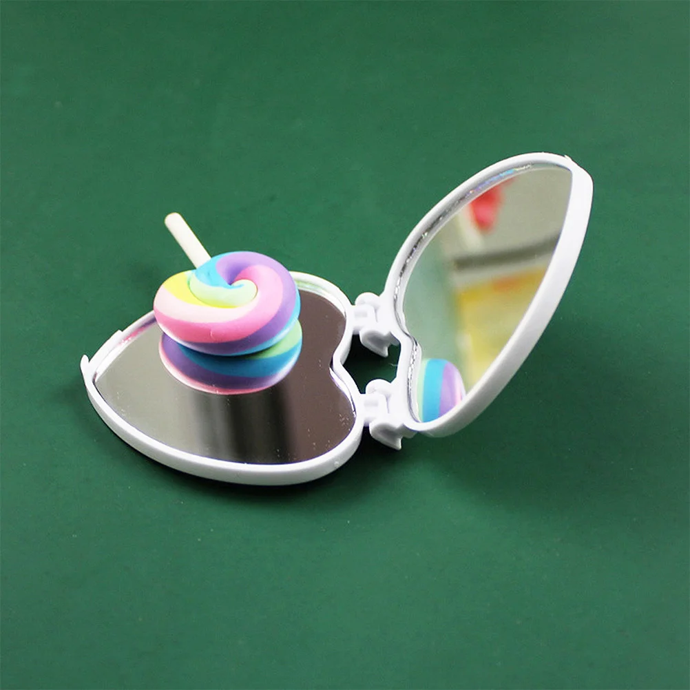 

30Pcs Heart Mirror Tiles DIY Craft Glass Mirrors Small Smooth Corners Makeup Mirror Set DIY Heart Mirrors Glass Tiles