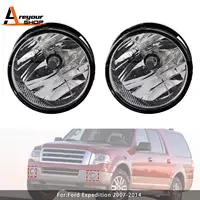 Par de luces antiniebla delanteras con bombillas para Ford Expedition 2007 2008 2009 2010 2011 2012 2013 2014 lente transparente