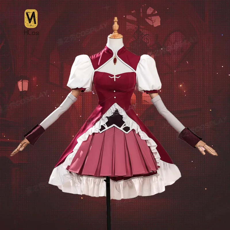 

HCos Magica Quartet Kaname Madoka Косплей Костюм Женское Платье Лолиты со Шляпой Хэллоуин Карнавальная Униформа Аниме Одежда Вечеринка
