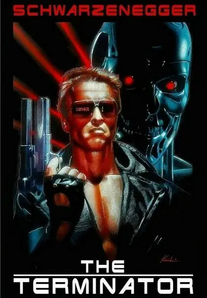 

The Terminator Movie Art Picture Print Silk Poster Home Wall Decor