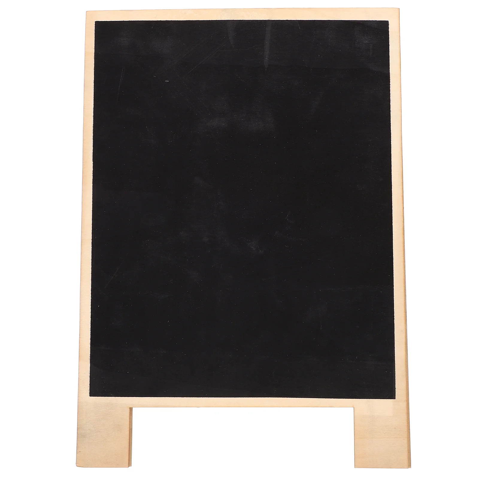 سبورة صغيرة قائمة بذاتها سبورة خشبية مزدوجة الجوانب لوحة كتابة محمولة للمنزل بار رقم طاولة الزفاف #3