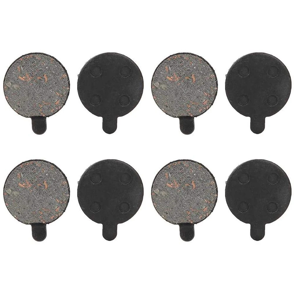 Semi Metal Disco De Freio Rotor Pad para Scooter Elétrico, 4 Pares, 10in