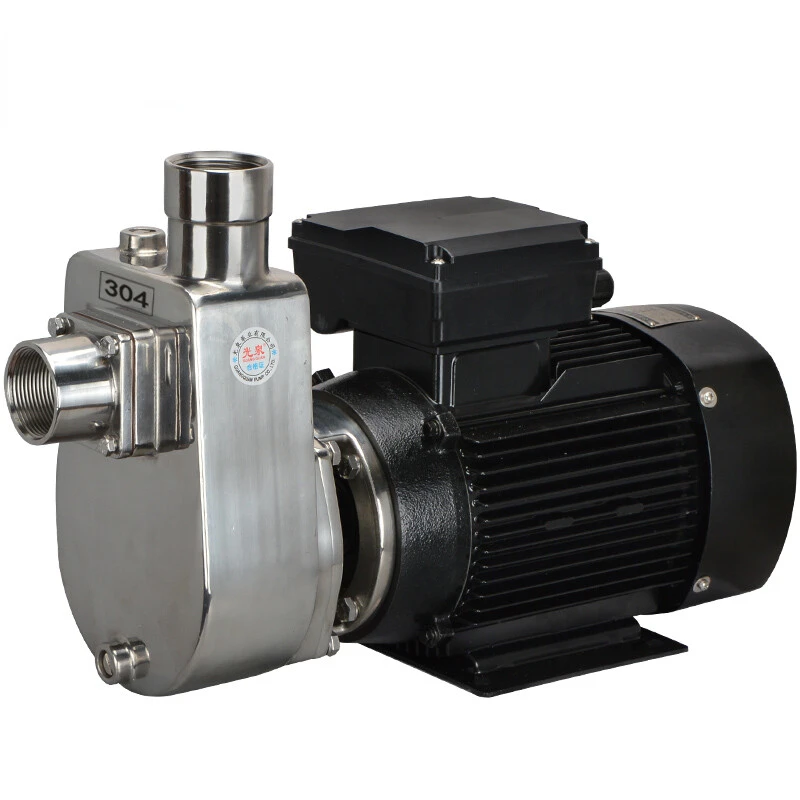 

Stainless Steel Self-Priming Pump 304 Corrosion Resistant Horizontal Centrifugal Pump Acid and Alkali Resistant High Temperature