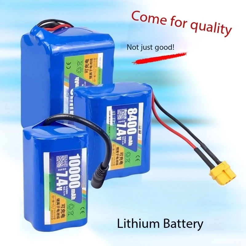 Enhanced Version 7.4V High‑Output Lithium Battery Charger For Powerful Remote Control Fishing Boat Repair Accessory