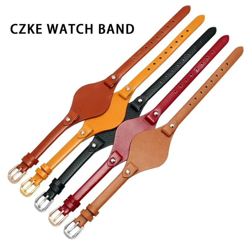 Genuine Leather Watchbands For Fossil ES3077 ES2830 ES3262 ES3060 Stylish Women Watch Straps Small Bracelet