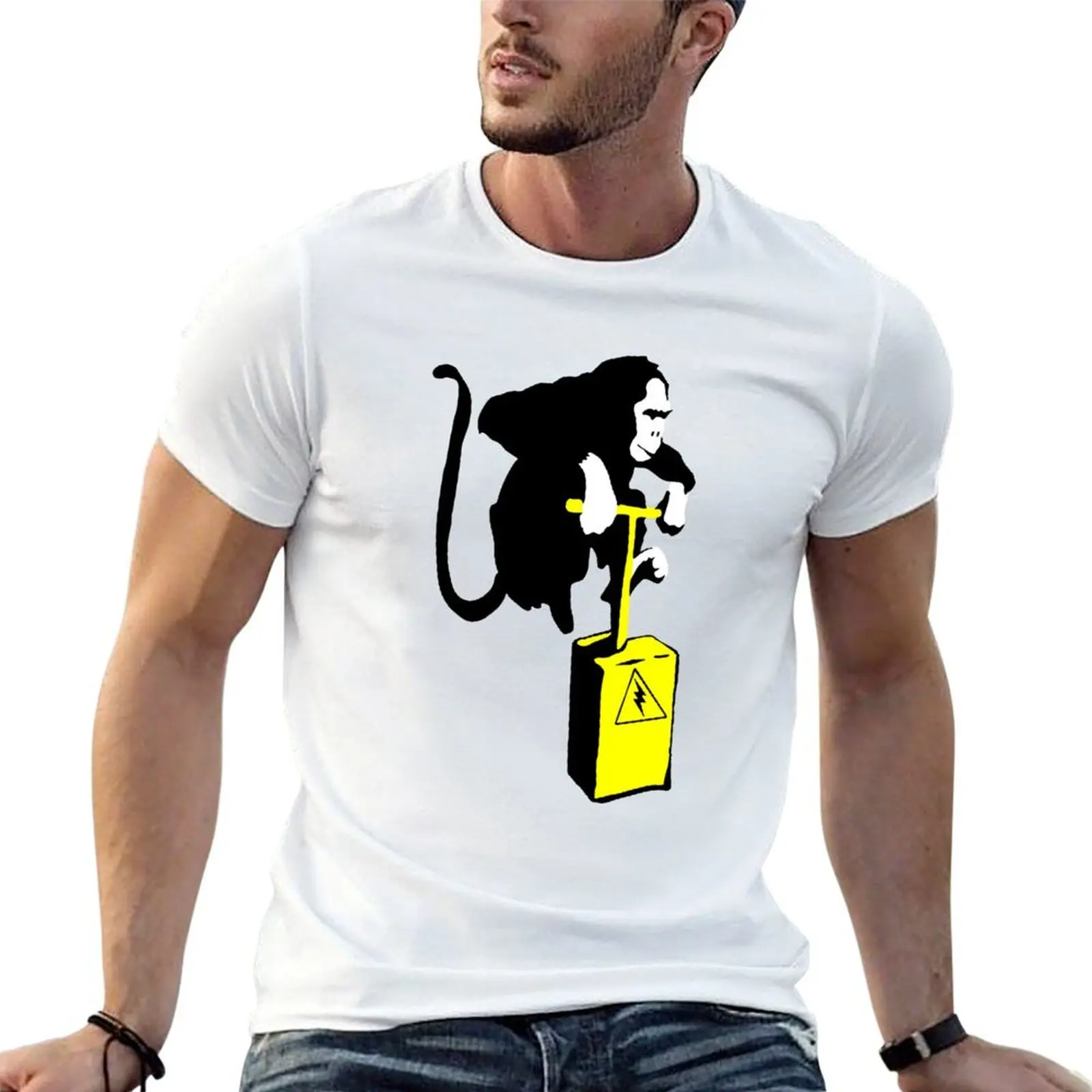 T-shirt Monkey Detonator, t-shirt essentiel de couleur unie
