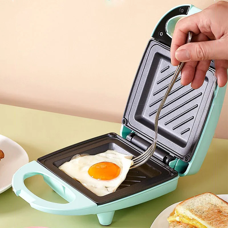 

220V Household Electric Sandwich Maker Non-Stick Fast Toast Bread Waffle Baking Double Sides Grill Portable Breakfast Machine