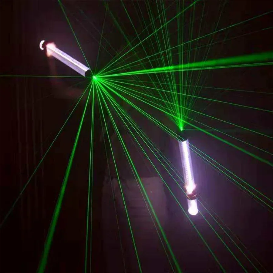 

Rechargeable LED Strobe Baton Flashing Stick With Laser Lamp Champagne Wine Service Sparkler For Nightclub KTV Bar Party Decor