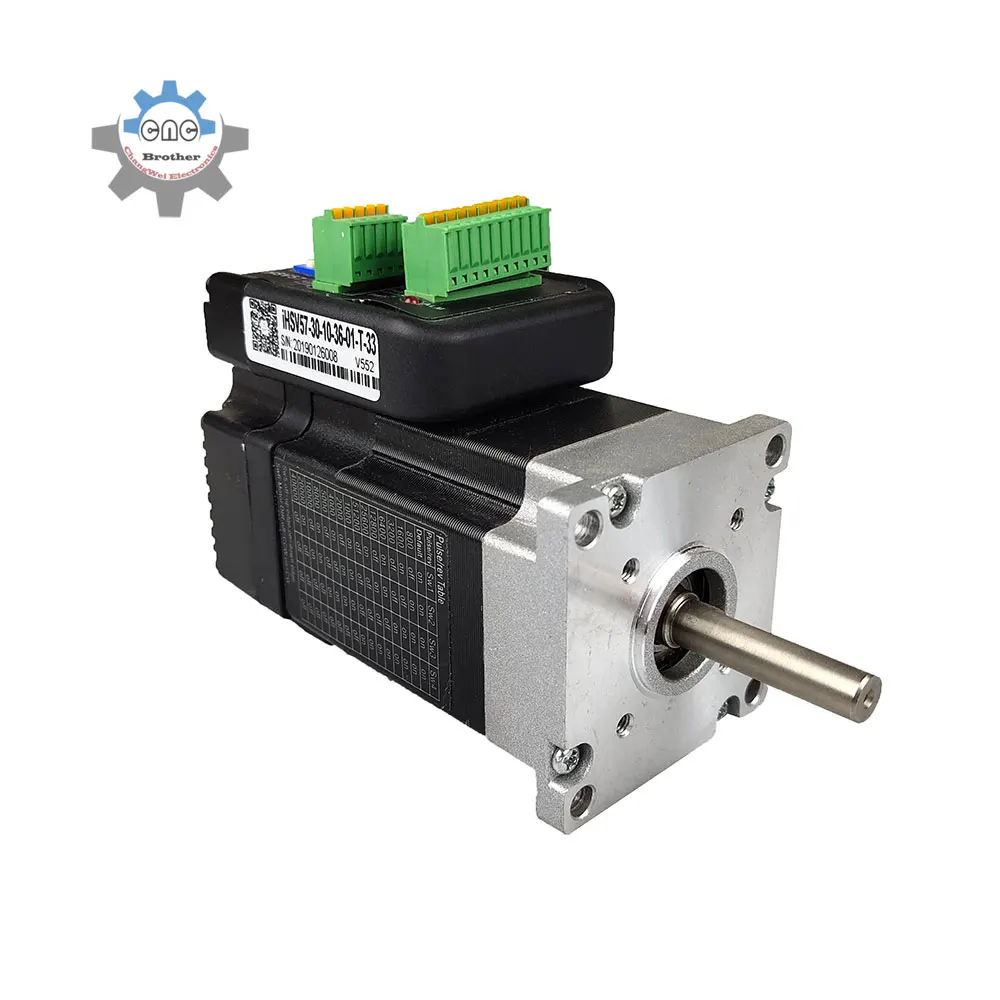 

IHSV57-30-10-36-01-T-33 Servo Motor NEMA23 / 57 JMC Integrated Servo Motor Driver + Motor Integrated 100W 0.29NM DC36V