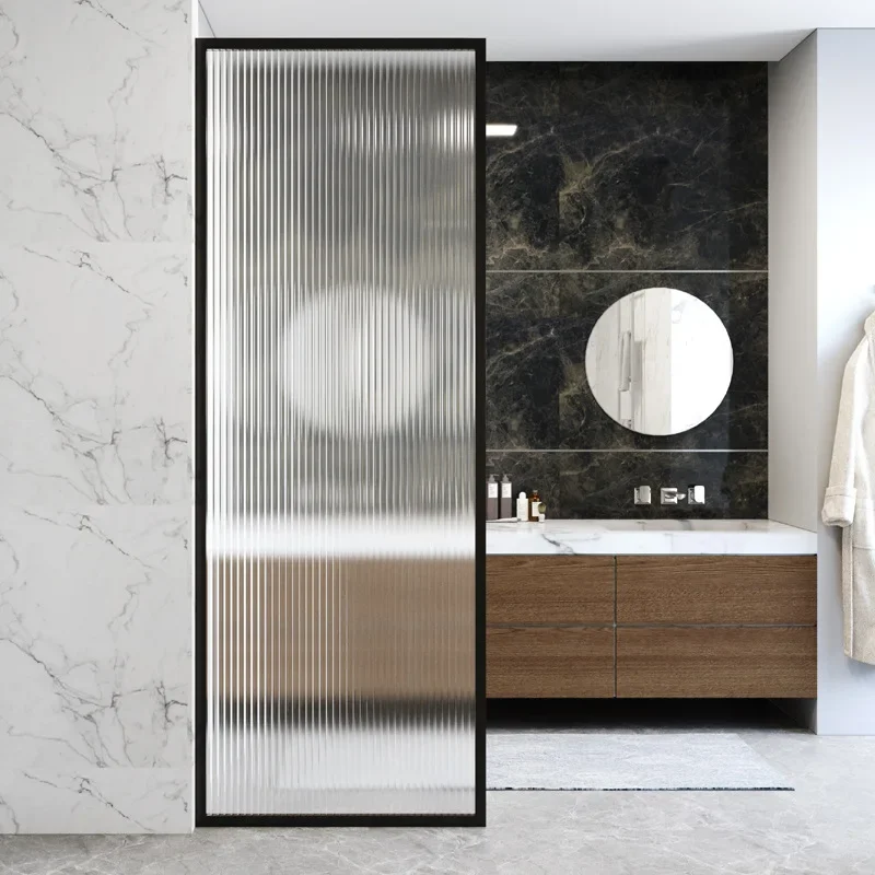 stainless steel screen partition living room modern simple entrance entrance light luxury