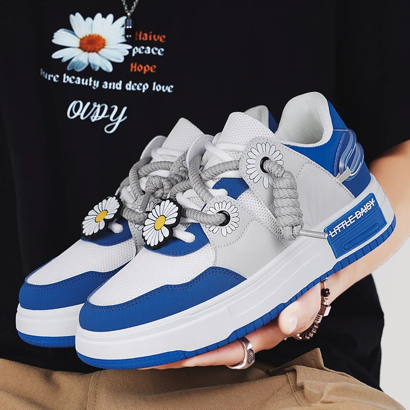 

Fashion Designer Men's Skate Shoes Comfortable Versatile Skateboard Sneakers Men Originals Board Shoes for Men Platform Shoes