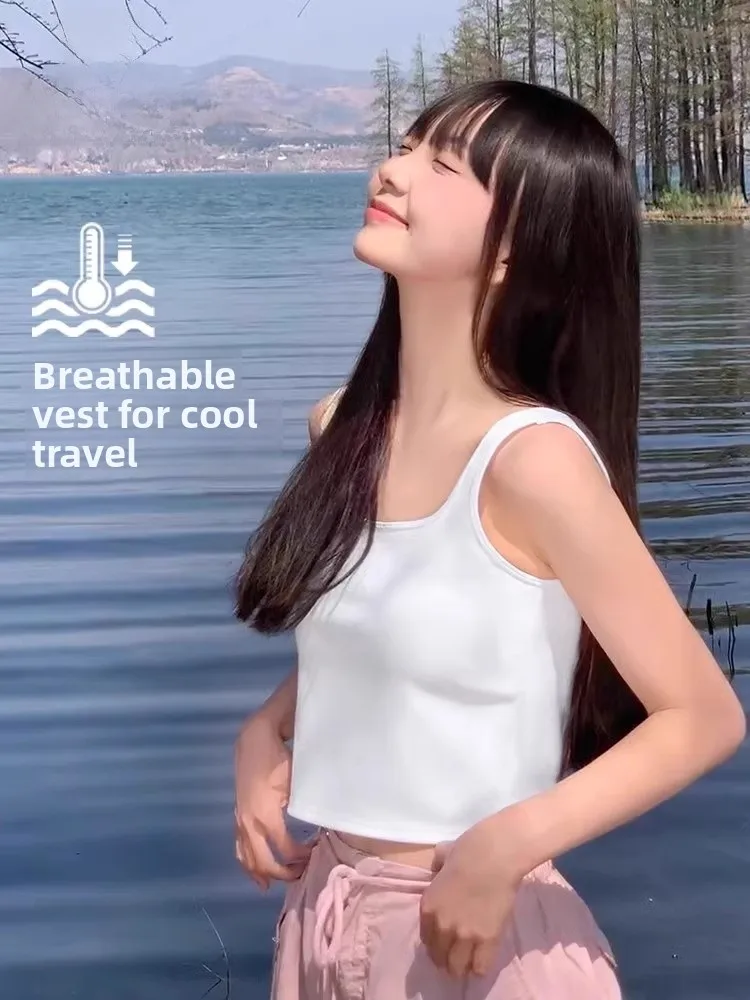 Camelo feminino yoga colete esportivo respirável qui seco fitn outfit esportes bal camada base superior para atividades ao ar livre de primavera