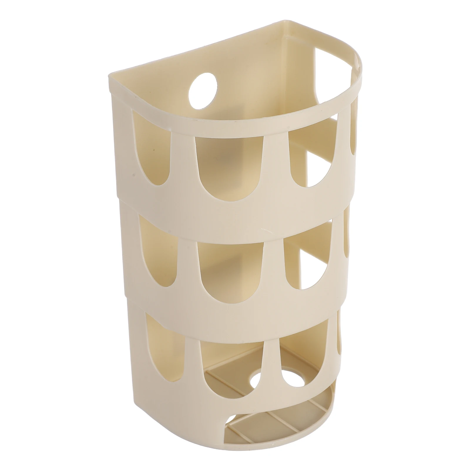 

Trash Bag Holder ganizer Storage Box for Roll Dispenser Saver Bathroom Home Office Use Fits Most Bags Wall Mountable No Screws