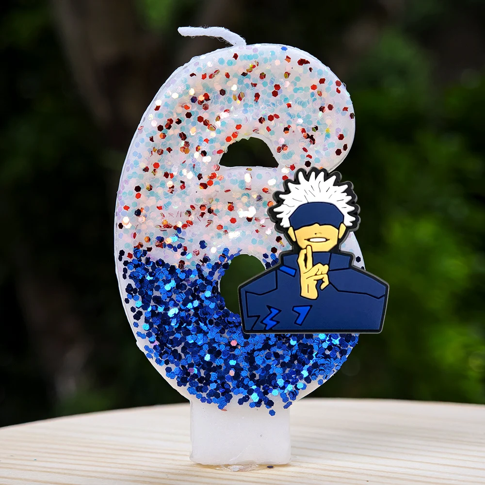 Jujutsu Kaisen Charakterkerzen für Anime-Themenpartys, Feiern, Fans, Souvenirs und Dekorationsartikel